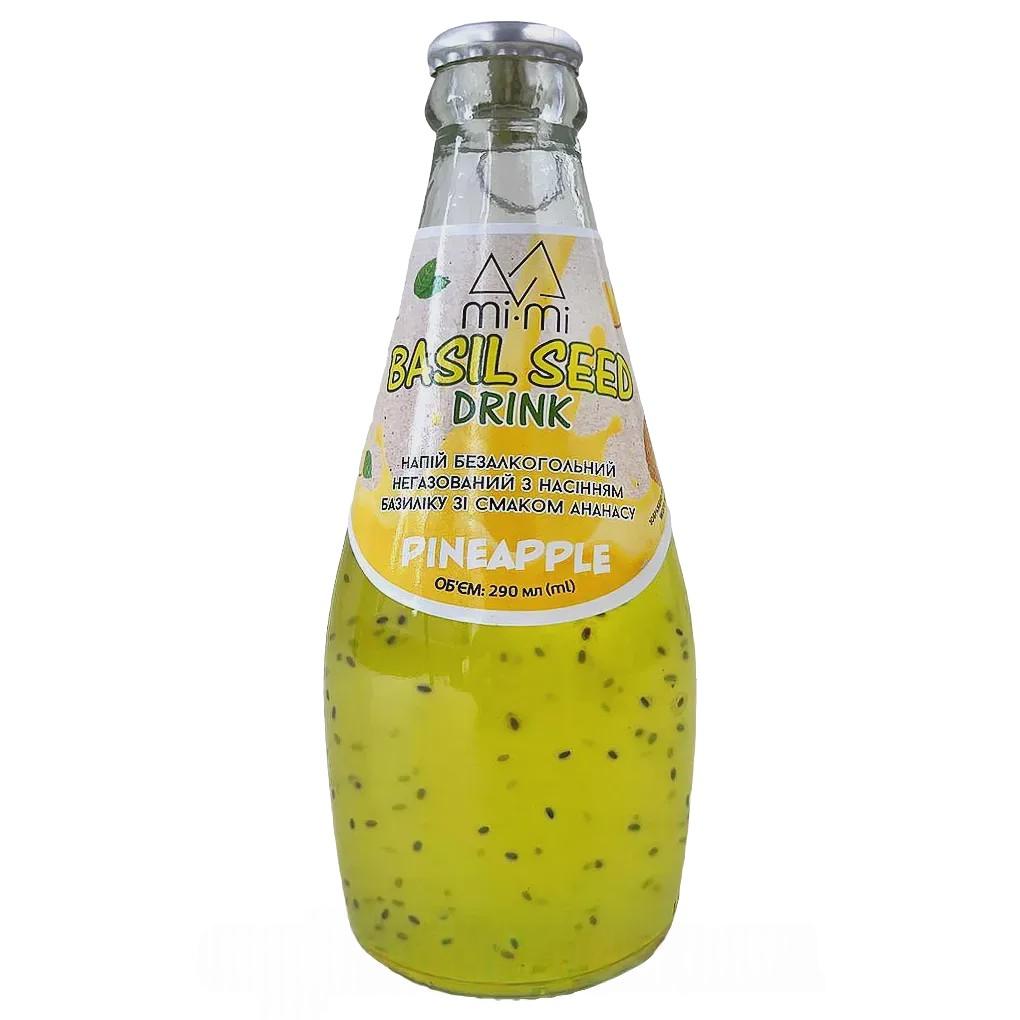 Напиток с семенами базилика со вкусом ананаса Ми-Ми Дринк Mi-Mi Drink pineapple 290ml Напиток с семенами базилика со вкусом ананаса Ми-Ми Дринк Mi-Mi Drink pineapple 290ml