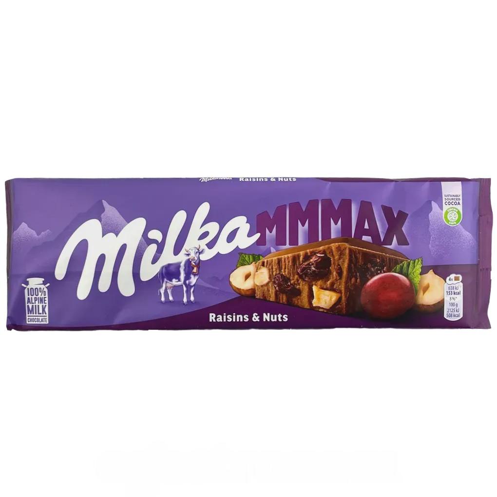 Шоколад виноград и орех Милка Milka mmMax trauben nuss 270g Шоколад виноград и орех Милка Milka mmMax trauben nuss 270g