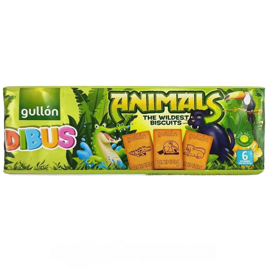 Печенье бисквитное дикие животные Гуллон Gullon dibus animals 200g Печенье бисквитное дикие животные Гуллон Gullon dibus animals 200g