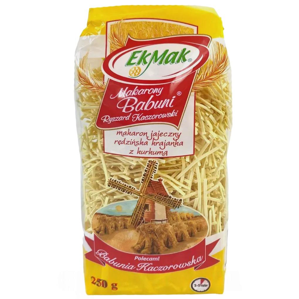 Макароны Экмак Краянка №165 Желтая EkMak 250g Макароны Экмак Краянка №165 Желтая EkMak 250g
