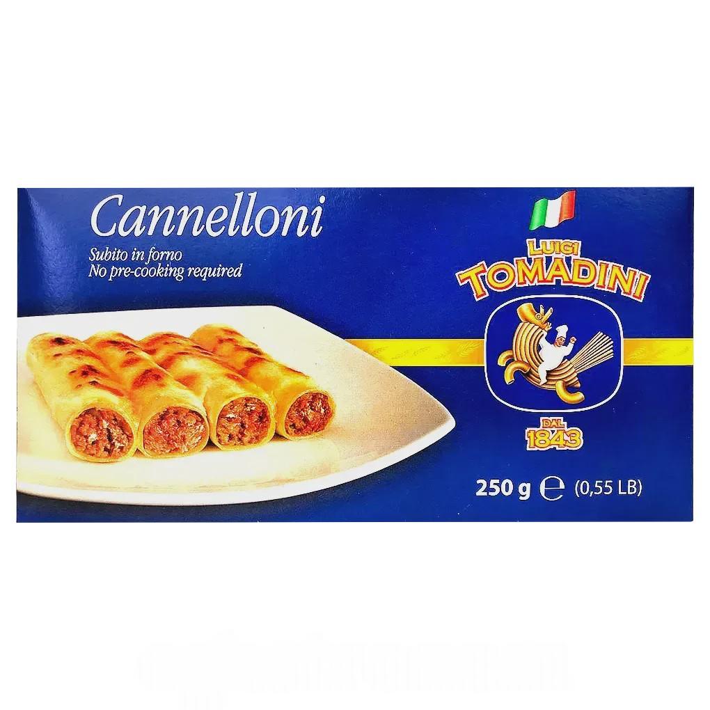 Макароны канеллони Луиджи Томадини Luigi Tomadini 250g Макароны канеллони Луиджи Томадини Luigi Tomadini 250g