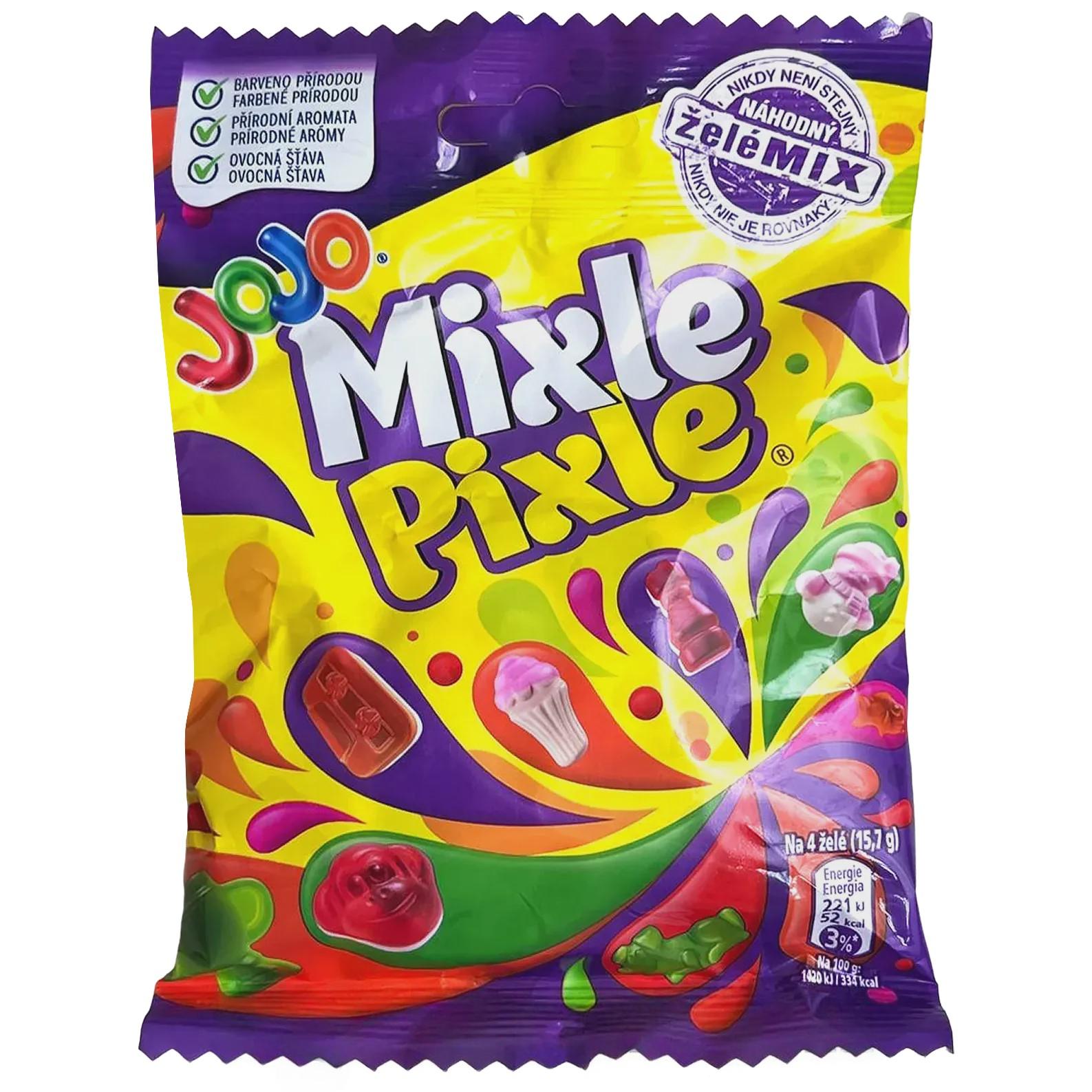 Желейки фруктовые миксл пиксл ДжоДжо JoJo mixle pixle 80g Желейки фруктовые миксл пиксл ДжоДжо JoJo mixle pixle 80g