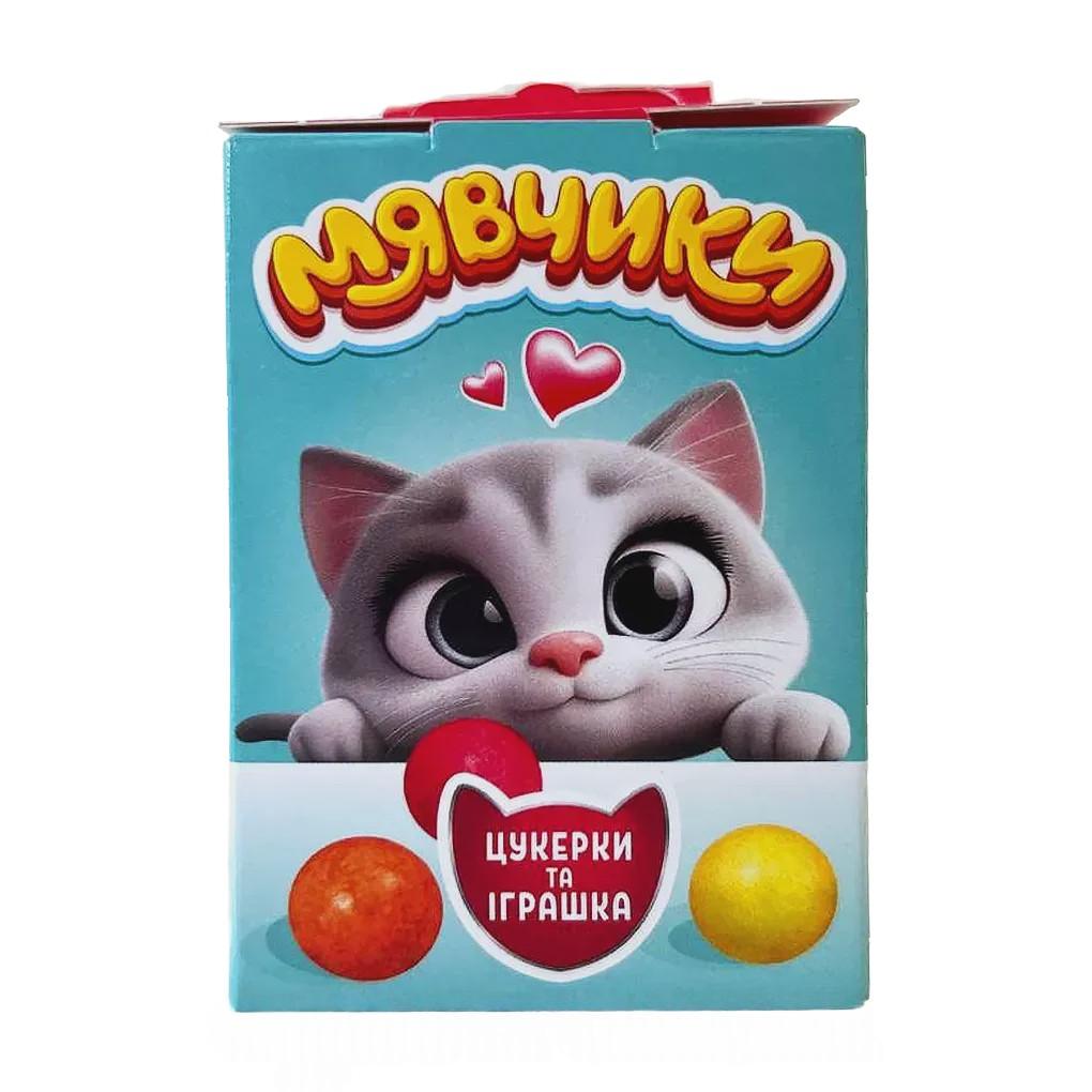 Конфеты драже с игрушкой Мявчики 20g Конфеты драже с игрушкой Мявчики 20g