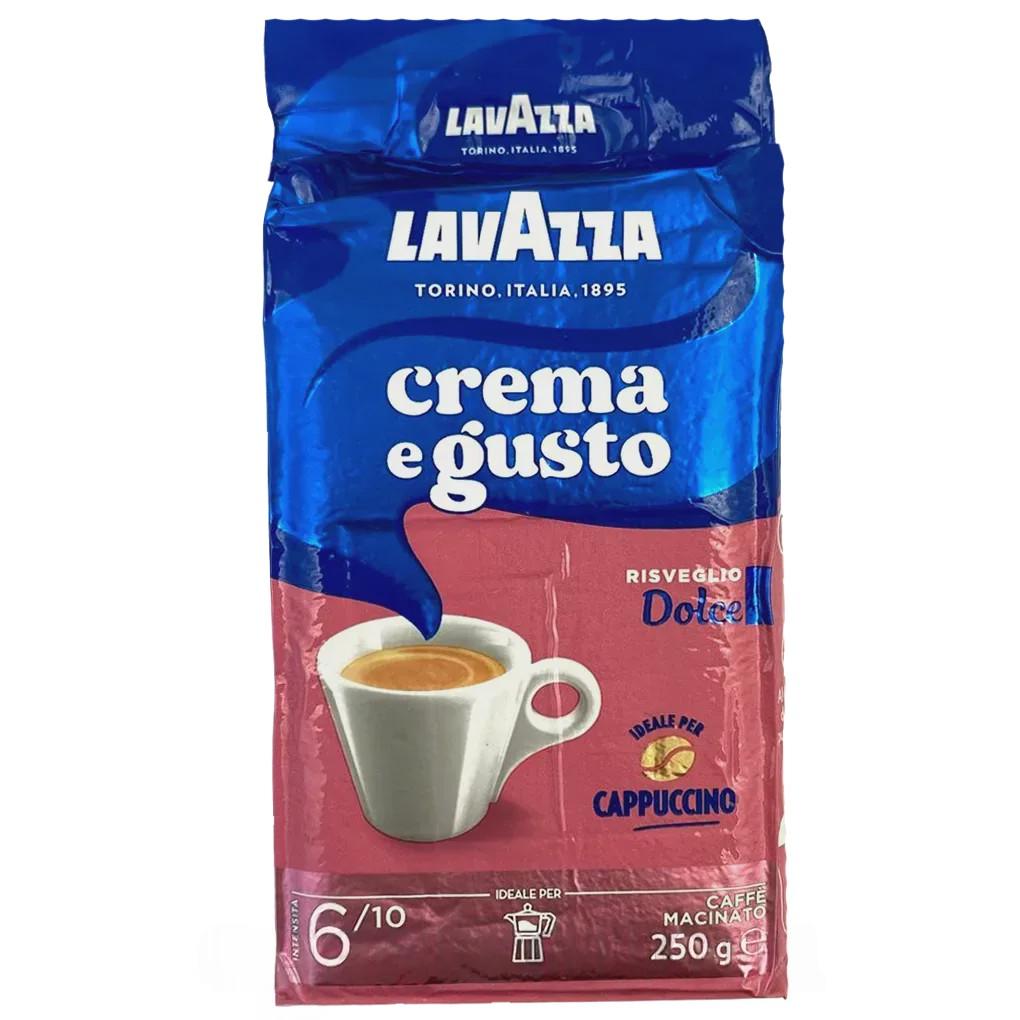 Кофе крема э густо дольче колор (молотый) Лавацца Lavazza crema e gusto dolce 250g Кофе крема э густо дольче колор (молотый) Лавацца Lavazza crema e gusto dolce 250g