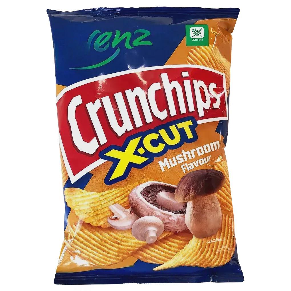 Чипсы рифленые грибы Лоренц Lorenz crunchips 75g Чипсы рифленые грибы Лоренц Lorenz crunchips 75g