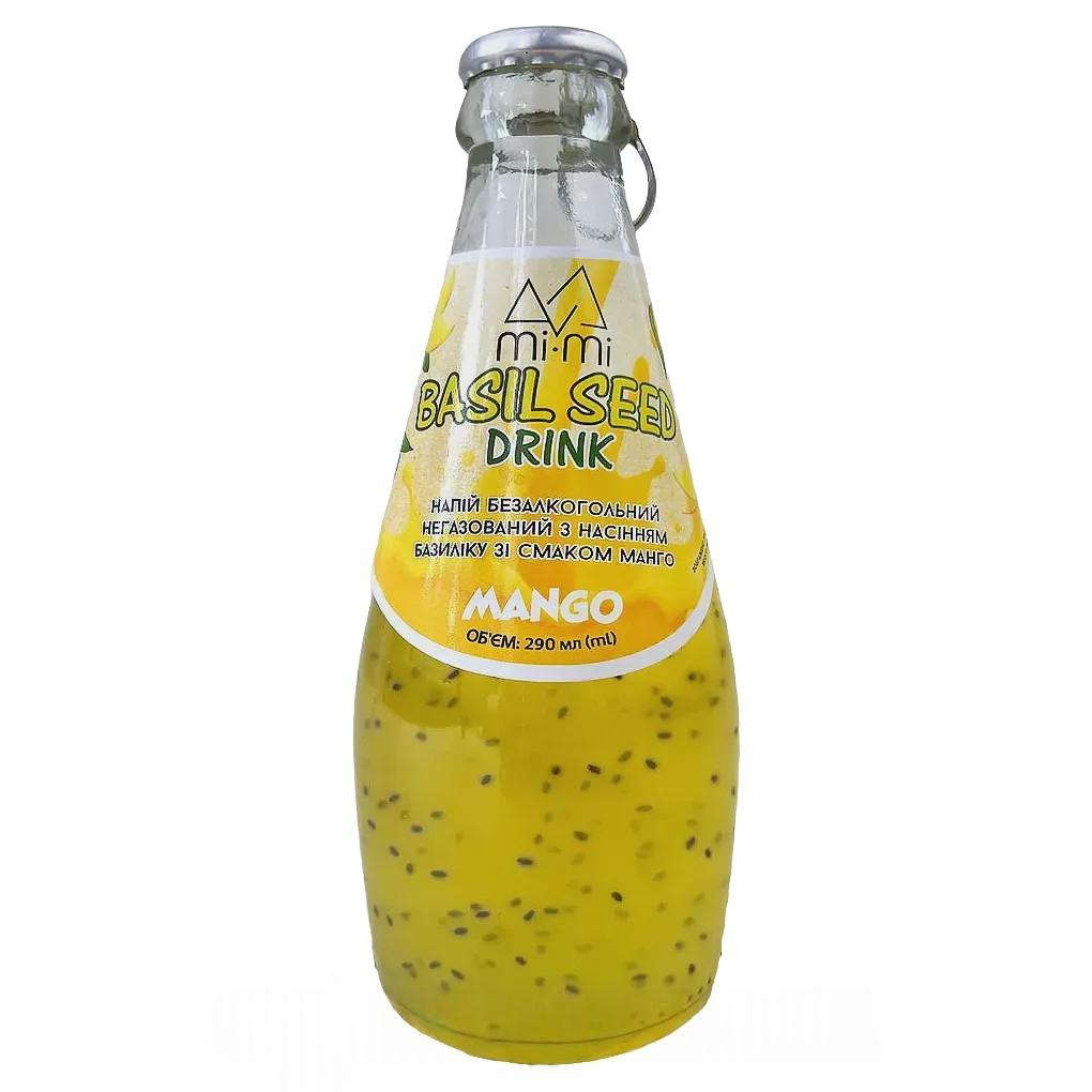 Напиток с семенами базилика со вкусом манго Ми-Ми Дринк Mi-Mi Drink mango 290ml Напиток с семенами базилика со вкусом манго Ми-Ми Дринк Mi-Mi Drink mango 290ml