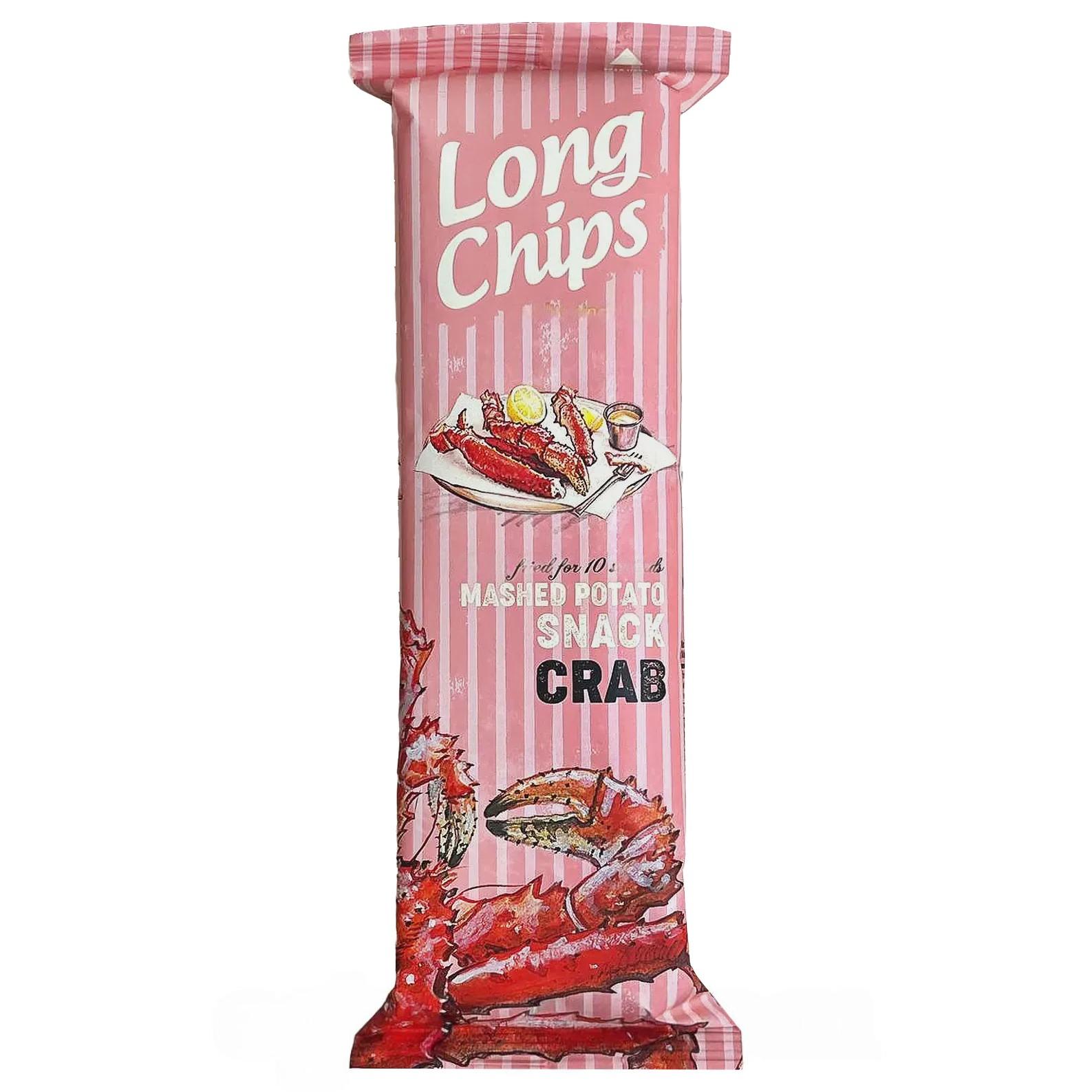 Чіпси краб Лонг Чіпс Long Chips crab 75g Чіпси краб Лонг Чіпс Long Chips crab 75g