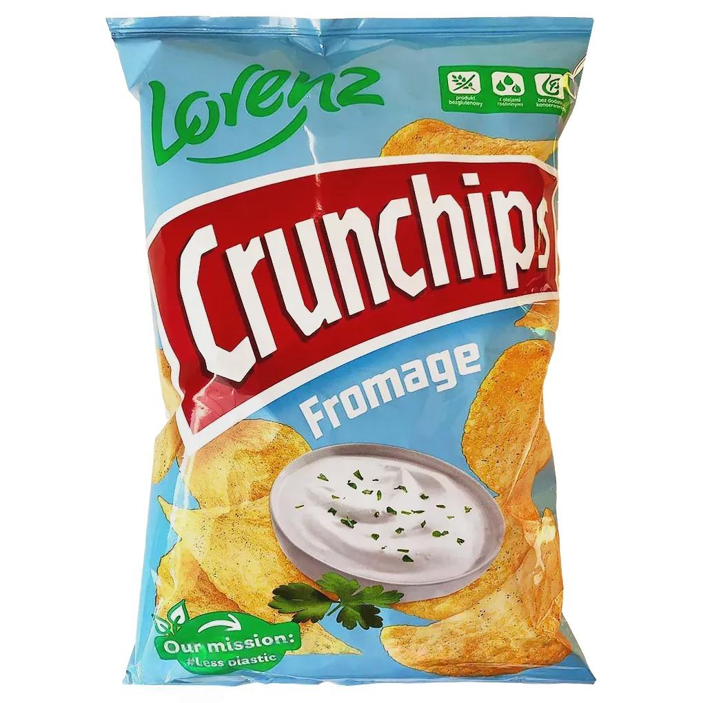 Чипсы крем-сыр и зелень Lorenz crunchips 110g Чипсы крем-сыр и зелень Lorenz crunchips 110g