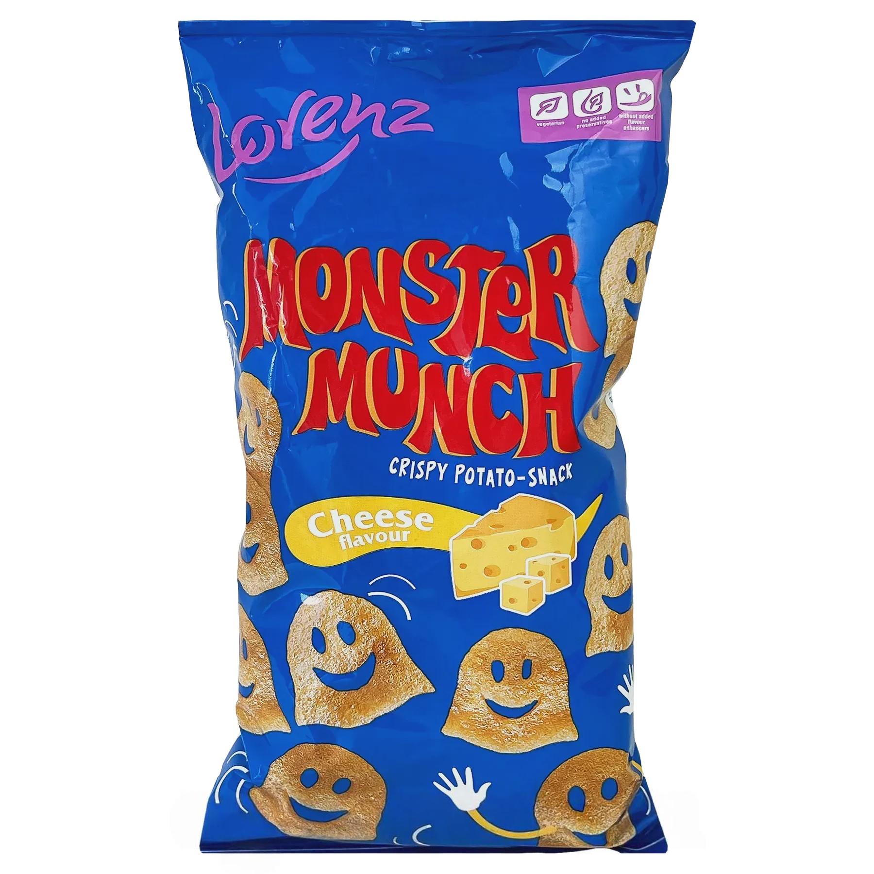 Снеки картопляні з сиром Lorenz Monster Munch 75g Снеки картопляні з сиром Lorenz Monster Munch 75g