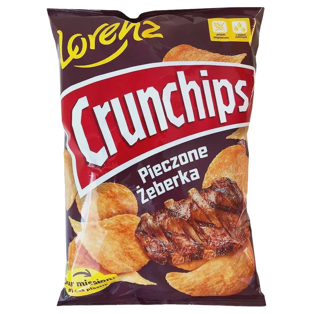 Чипсы запеченные ребрышки Лоренц Lorenz crunchips 110g Чипсы запеченные ребрышки Лоренц Lorenz crunchips 110g