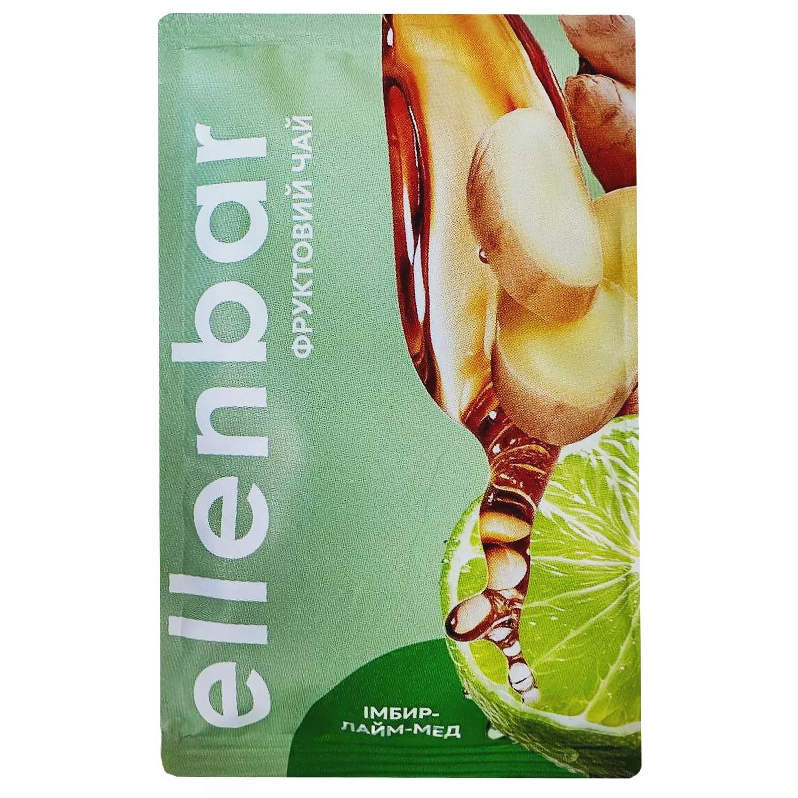 Чай концентрат имбирь лайм мед Эленбар Ellenbar 50g Чай концентрат имбирь лайм мед Эленбар Ellenbar 50g