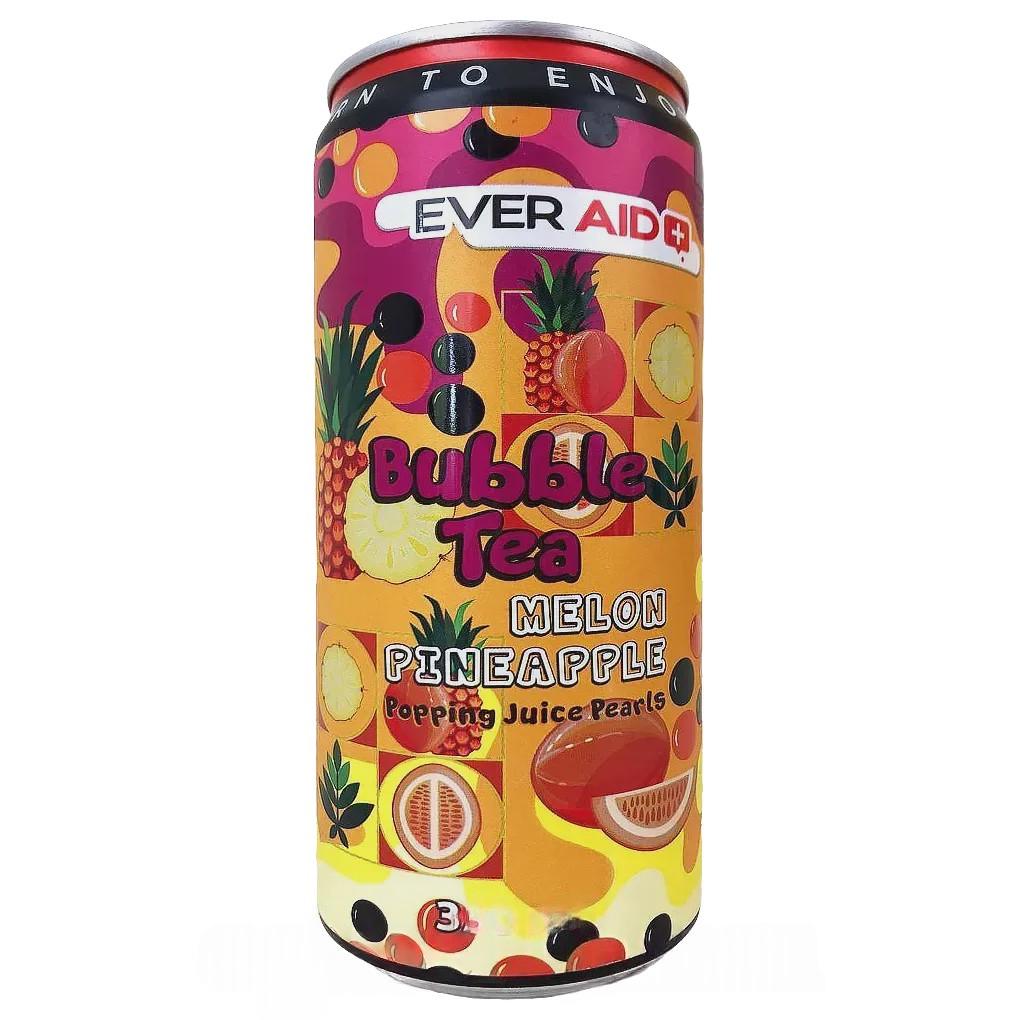 Напиток слабогазированный дыня и ананас бабл ти Эвер Эйд Ever Aid bubble tea ж/б 330ml Напиток слабогазированный дыня и ананас бабл ти Эвер Эйд Ever Aid bubble tea ж/б 330ml