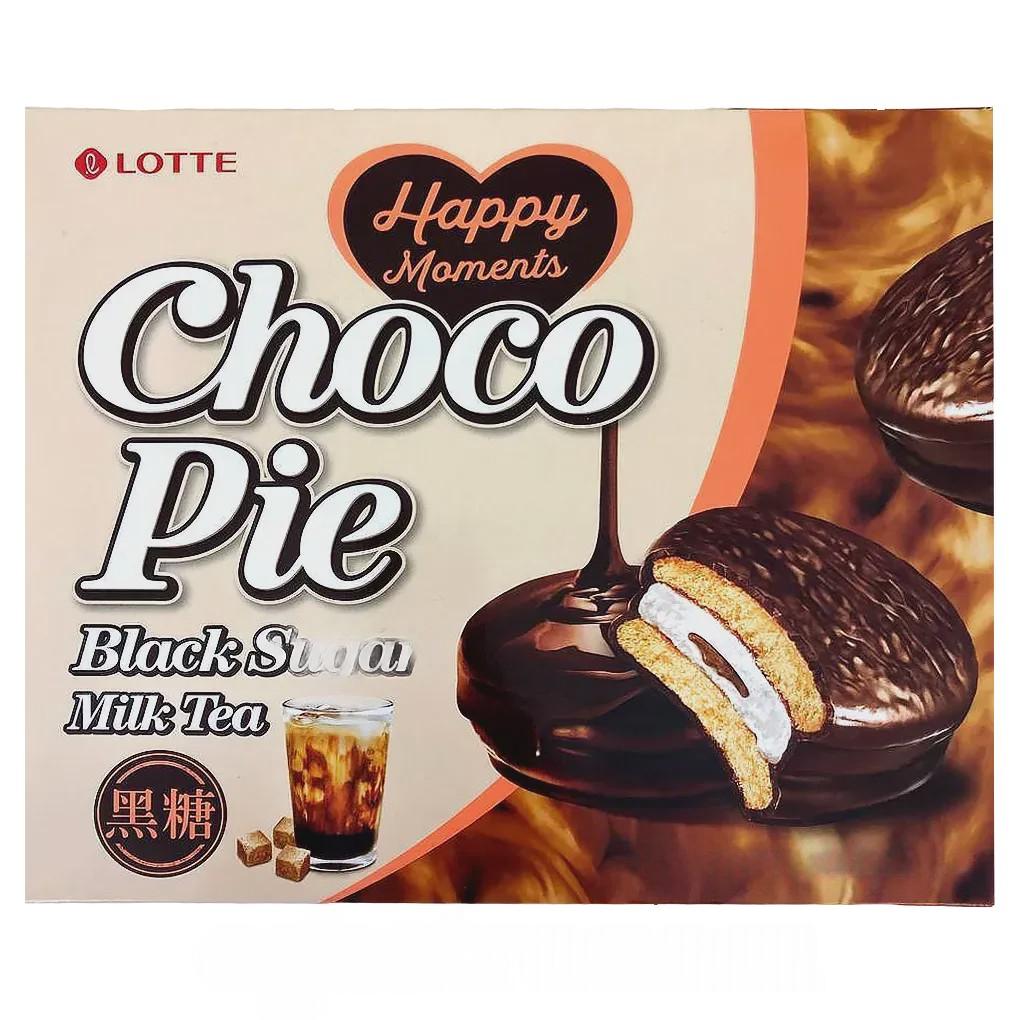 Печенье со вкусом молочного чая с коричневым сахаром Чоко Пай Choco Pie 336g (8*12,28g) Печенье со вкусом молочного чая с коричневым сахаром Чоко Пай Choco Pie 336g (8*12,28g)