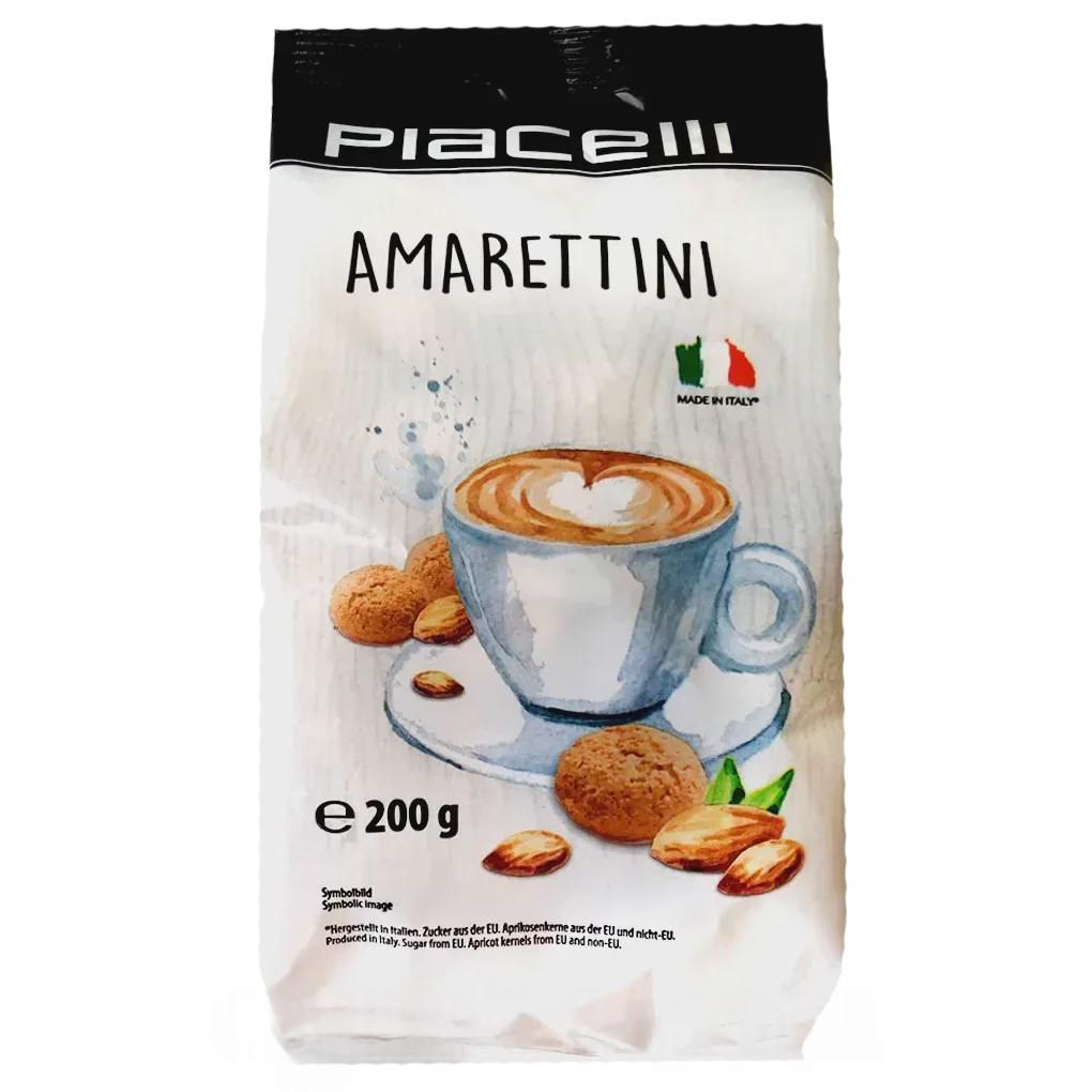 Печенье миндальное амареттини с какао Пиачелли Piacelli аmarettini 200g Печенье миндальное амареттини с какао Пиачелли Piacelli аmarettini 200g