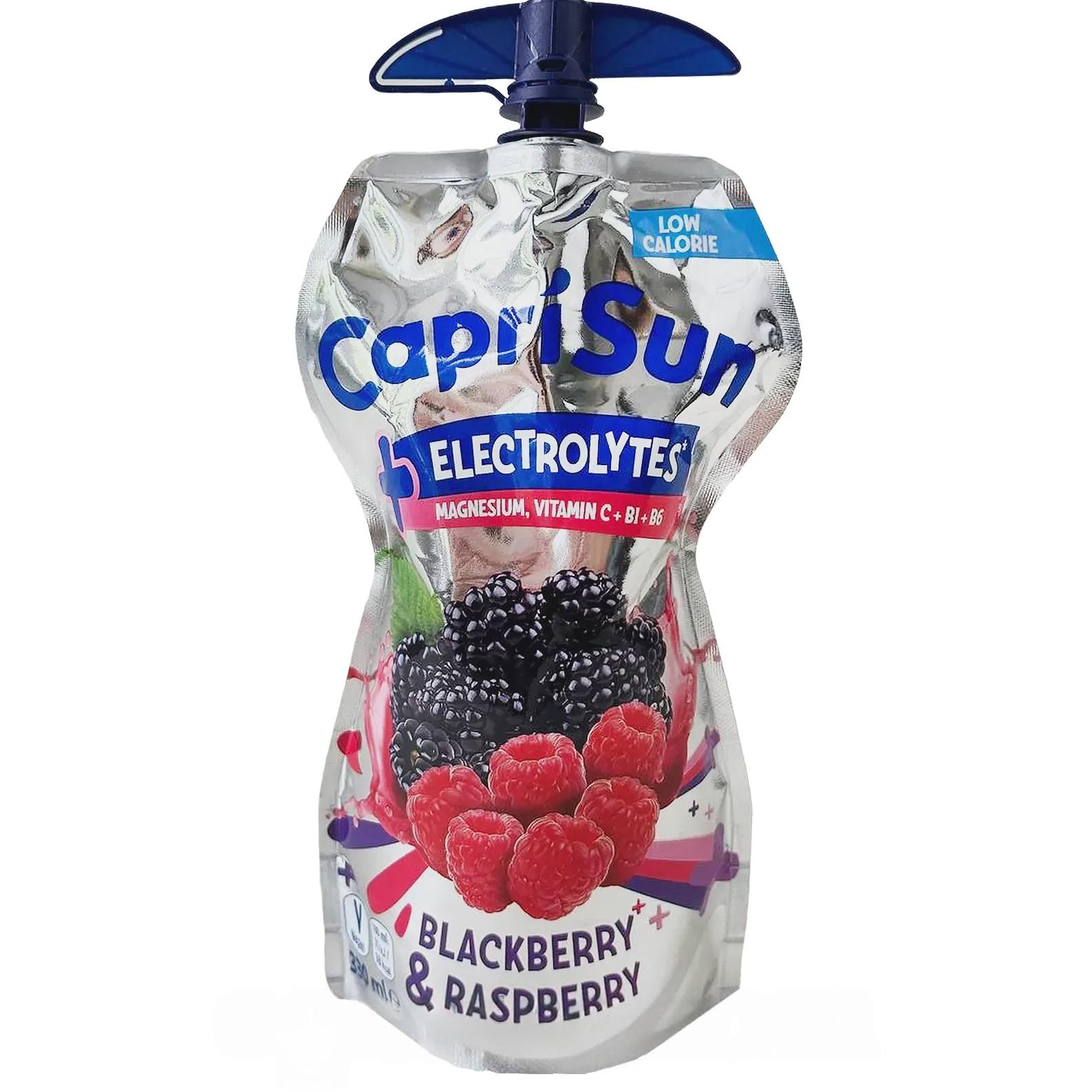 Сік з електролітами ожина малина Капрізон Capri-Sun electrolytes blackberry raspberry 330g Сік з електролітами ожина малина Капрізон Capri-Sun electrolytes blackberry raspberry 330g