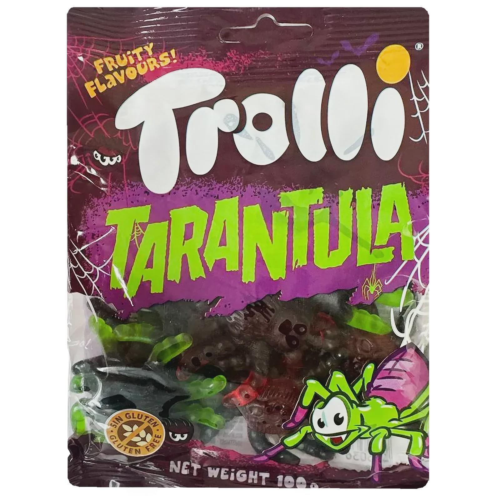 Желейки павуки тарантули Троллі Trolli tarantula 100g Желейки павуки тарантули Троллі Trolli tarantula 100g