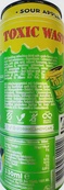 Напиток газированный вкус кислого яблока Кенди Кен Candy Can toxic waste sour apple 330ml. Изображение №2 Напиток газированный вкус кислого яблока Кенди Кен Candy Can toxic waste sour apple 330ml. Изображение №2