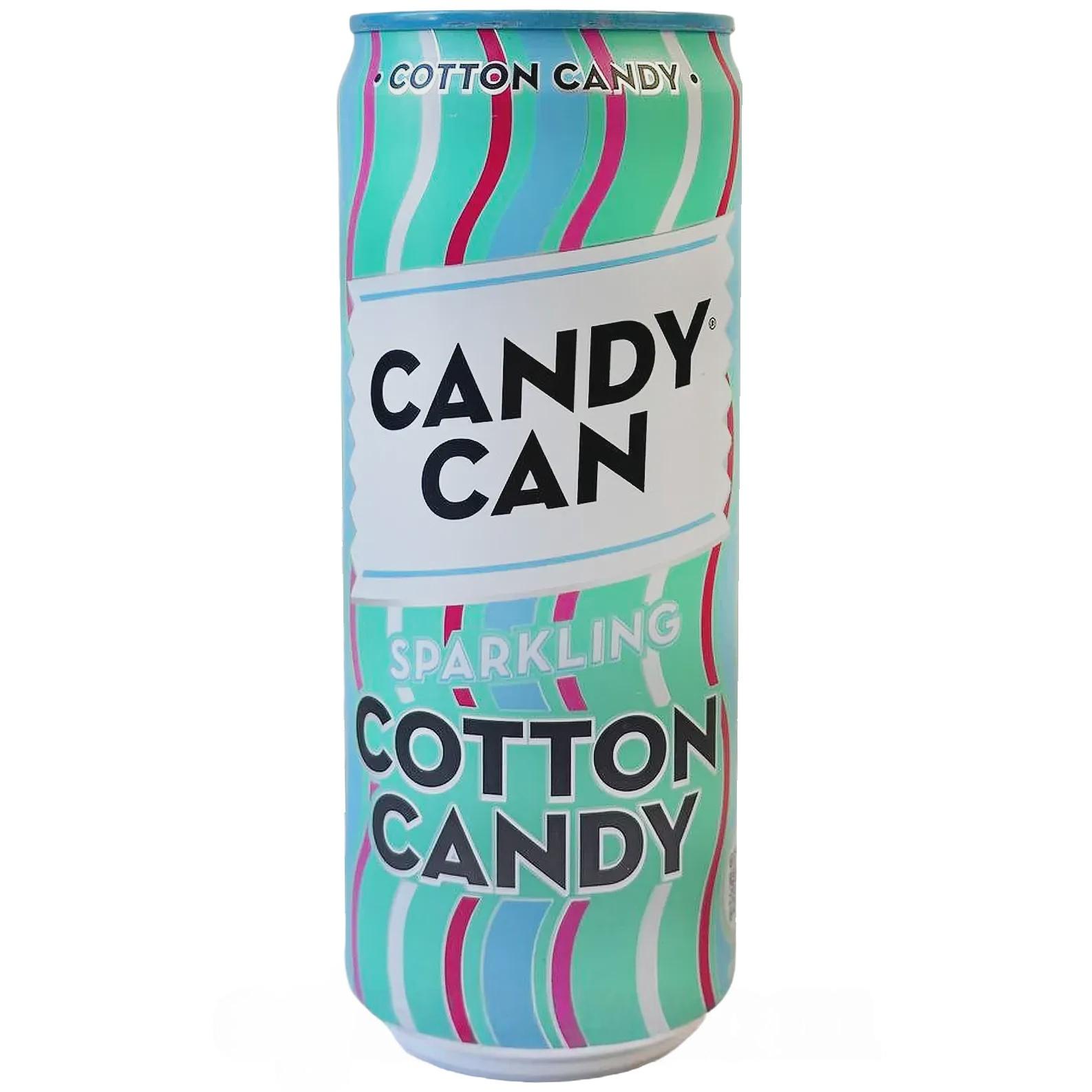 Напій газований смак солодкої вати Кенді Кен Candy Can cotton candy 330ml Напій газований смак солодкої вати Кенді Кен Candy Can cotton candy 330ml