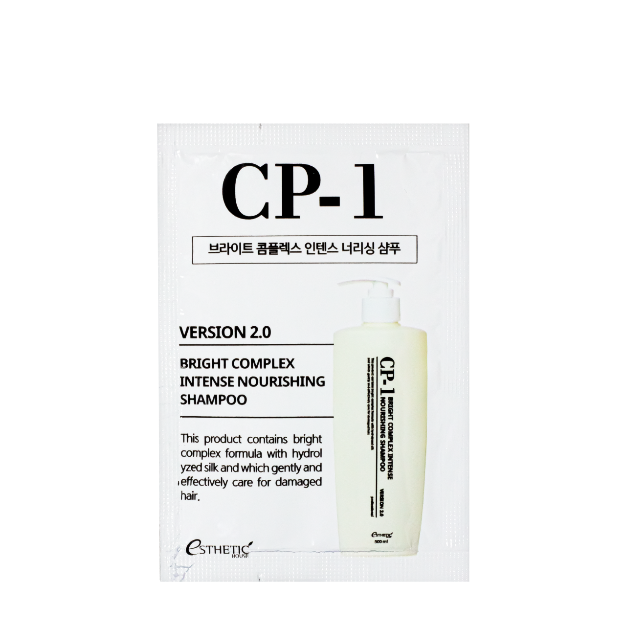 Шампунь для волосся CP-1 Bright Complex Intense Nourishing Shampoo 8 мл Esthetic House Шампунь для волосся CP-1 Bright Complex Intense Nourishing Shampoo 8 мл Esthetic House
