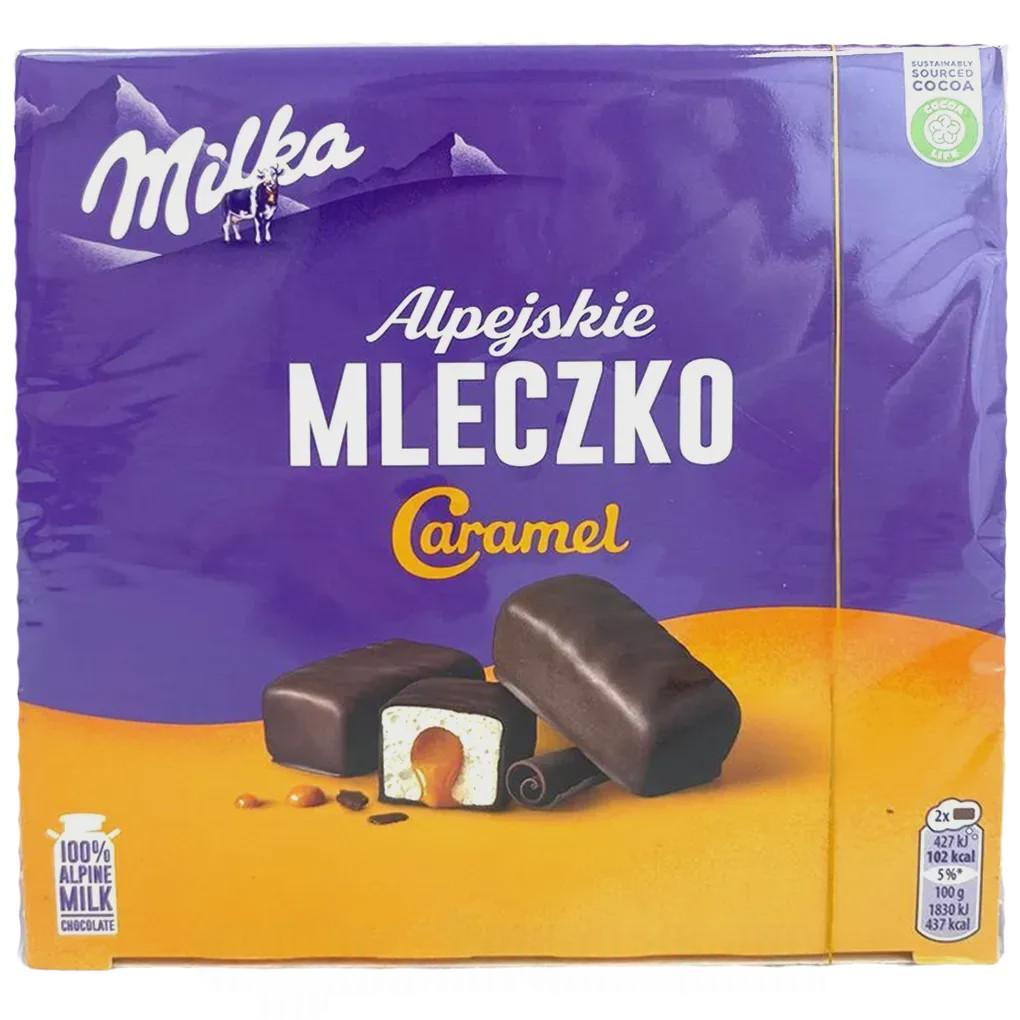 Конфеты альпийское молоко карамель Милка Milka caramel 330g Конфеты альпийское молоко карамель Милка Milka caramel 330g