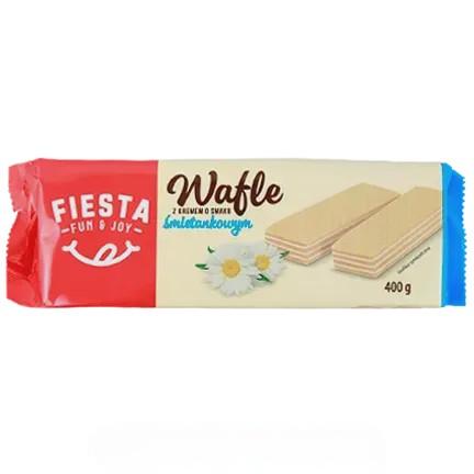 Вафли сливочные Фиеста Fiesta smietanka 400g Вафли сливочные Фиеста Fiesta smietanka 400g