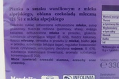 Конфеты Милка альпийское молоко ванильные Milka o smaku waniliowym 330g. Изображение №2 Конфеты Милка альпийское молоко ванильные Milka o smaku waniliowym 330g. Изображение №2