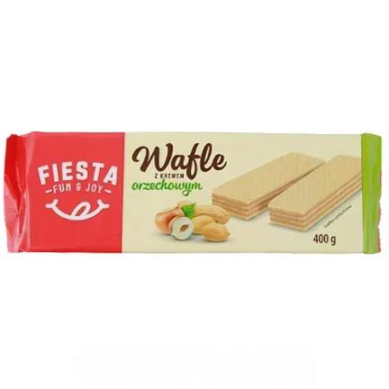 Вафлі горіх Фієста Fiesta orzech 400g Вафлі горіх Фієста Fiesta orzech 400g