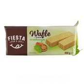 Вафлі горіх Фієста Fiesta orzech 400g. Зображення №2 Вафлі горіх Фієста Fiesta orzech 400g. Зображення №2