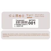 Воск для укладки бровей Neverti Brow Shaping Wax 001 Transparent Прозрачный (NP503). Изображение №5