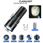 Фонарь AK180 WHITE LASER LED PM30-TG. Изображение №3