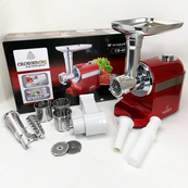 Мясорубка Электрическая шнековая Crownberg CB-4217 3800Вт. Изображение №4 Мясорубка Электрическая шнековая Crownberg CB-4217 3800Вт. Изображение №4