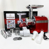 Мясорубка Электрическая шнековая Crownberg CB-4217 3800Вт. Изображение №5 Мясорубка Электрическая шнековая Crownberg CB-4217 3800Вт. Изображение №5