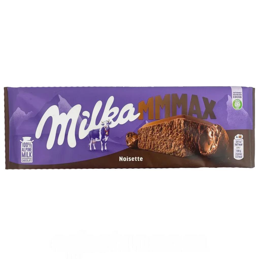 Шоколад ореховый крем Милка Milka mmMax noisette 250g Шоколад ореховый крем Милка Milka mmMax noisette 250g
