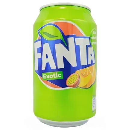Напиток газированный экзотик Фанта Fanta exotic 330ml Напиток газированный экзотик Фанта Fanta exotic 330ml