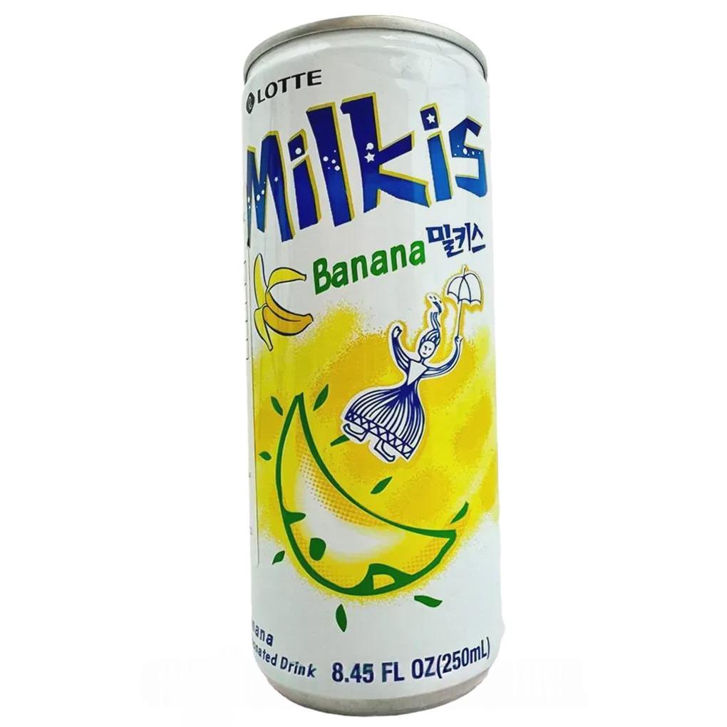 Напиток газированный молочный банан Милкис Milkis 250ml Напиток газированный молочный банан Милкис Milkis 250ml
