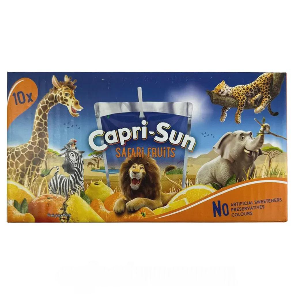 Сок тропические фрукты Капризон Capri-Sun safari fruits 10*200g Сок тропические фрукты Капризон Capri-Sun safari fruits 10*200g
