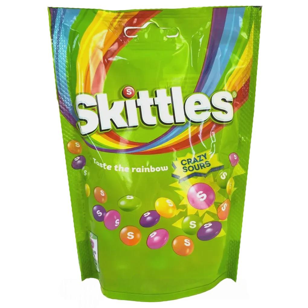 Драже кисломікс Skittles Crazy Sours 136g Драже кисломікс Skittles Crazy Sours 136g