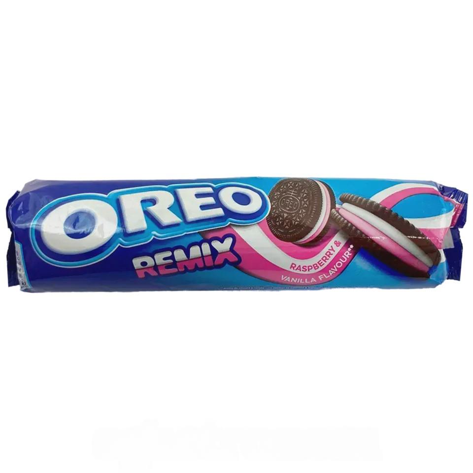 Печенье малина и ваниль Орео Oreo raspberry vanilla 157g Печенье малина и ваниль Орео Oreo raspberry vanilla 157g