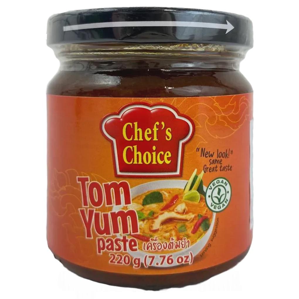 Паста том ям Шефс Чойс Chefs Choice tom yum 220g Паста том ям Шефс Чойс Chefs Choice tom yum 220g