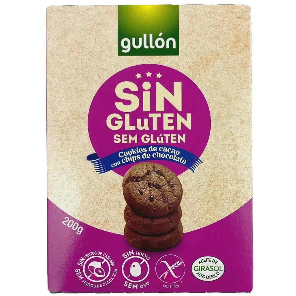 Печенье шоколадное (без глютена) Gullon Gullon cacao 200g Печенье шоколадное (без глютена) Gullon Gullon cacao 200g