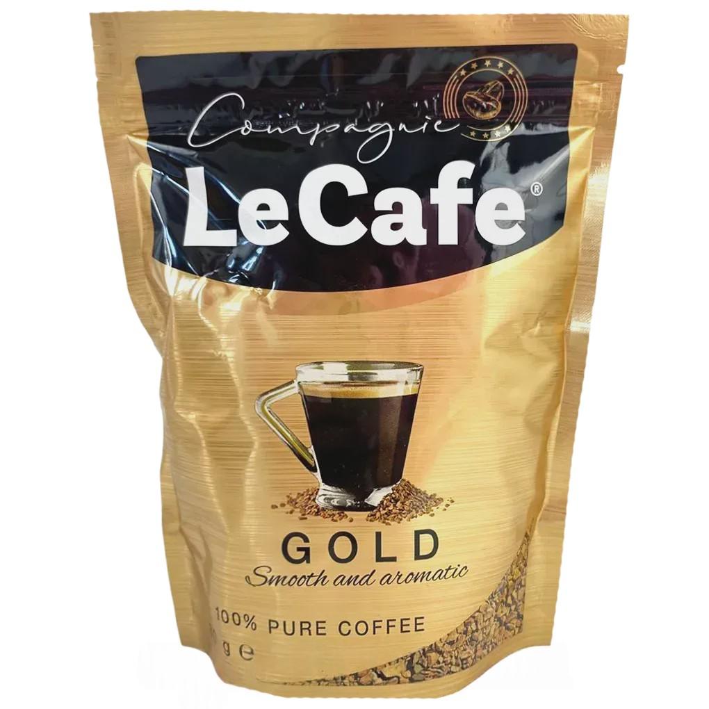 Кофе растворимый золотой Ле Кафе Le Cafe gold 80g Кофе растворимый золотой Ле Кафе Le Cafe gold 80g