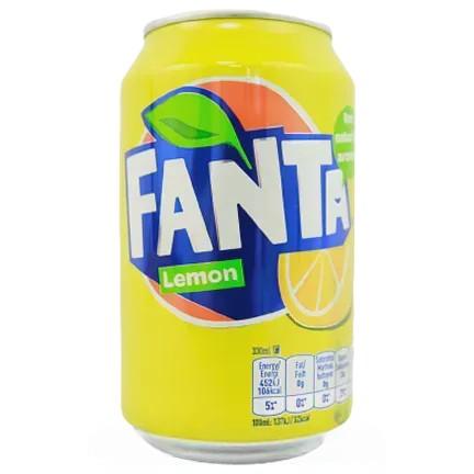 Напиток газированный лимон Фанта Fanta lemon 330ml Напиток газированный лимон Фанта Fanta lemon 330ml
