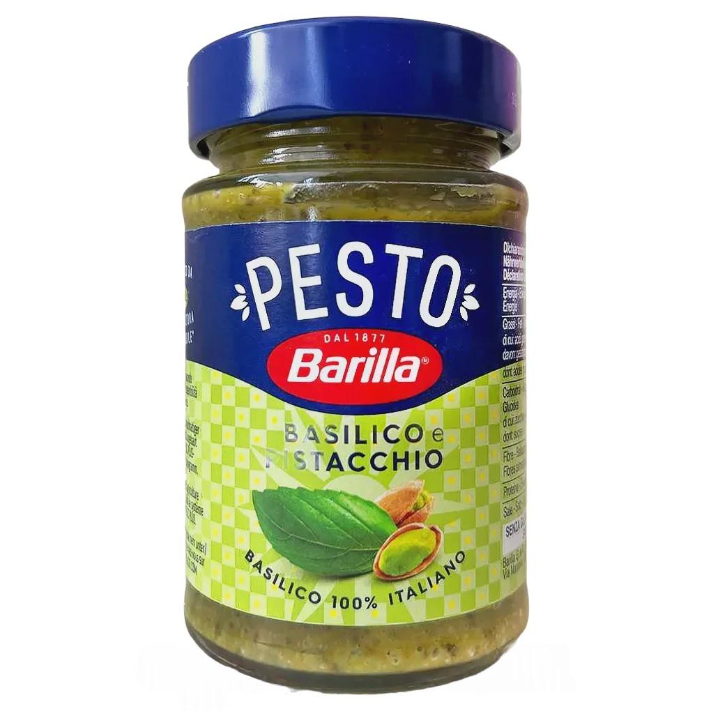 Соус песто базилик и фисташка Барілла Barilla basilico pistacchio 190g Соус песто базилик и фисташка Барілла Barilla basilico pistacchio 190g