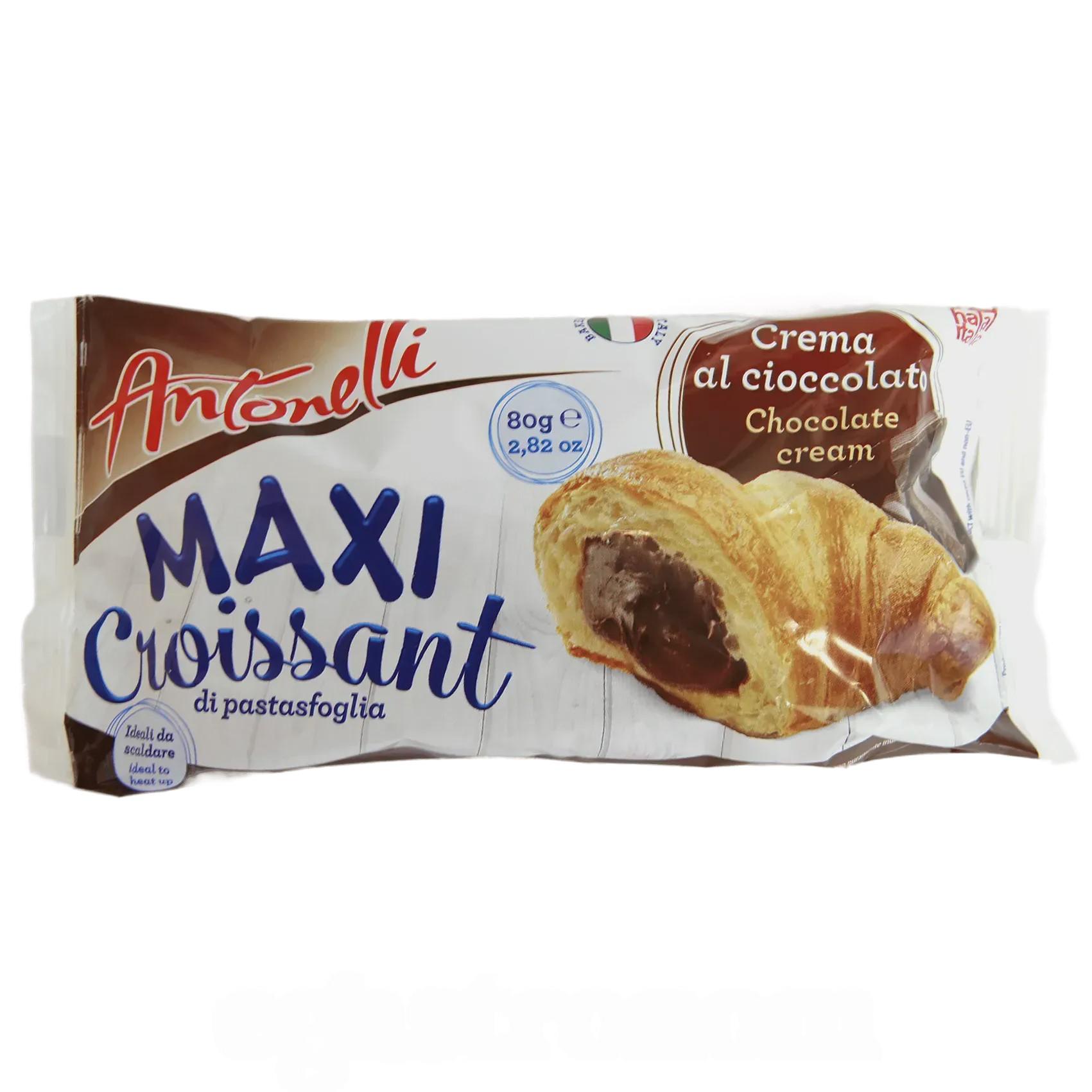 Круассан макси с шоколадным кремом Антонелли Antonelli maxi 80g Круассан макси с шоколадным кремом Антонелли Antonelli maxi 80g