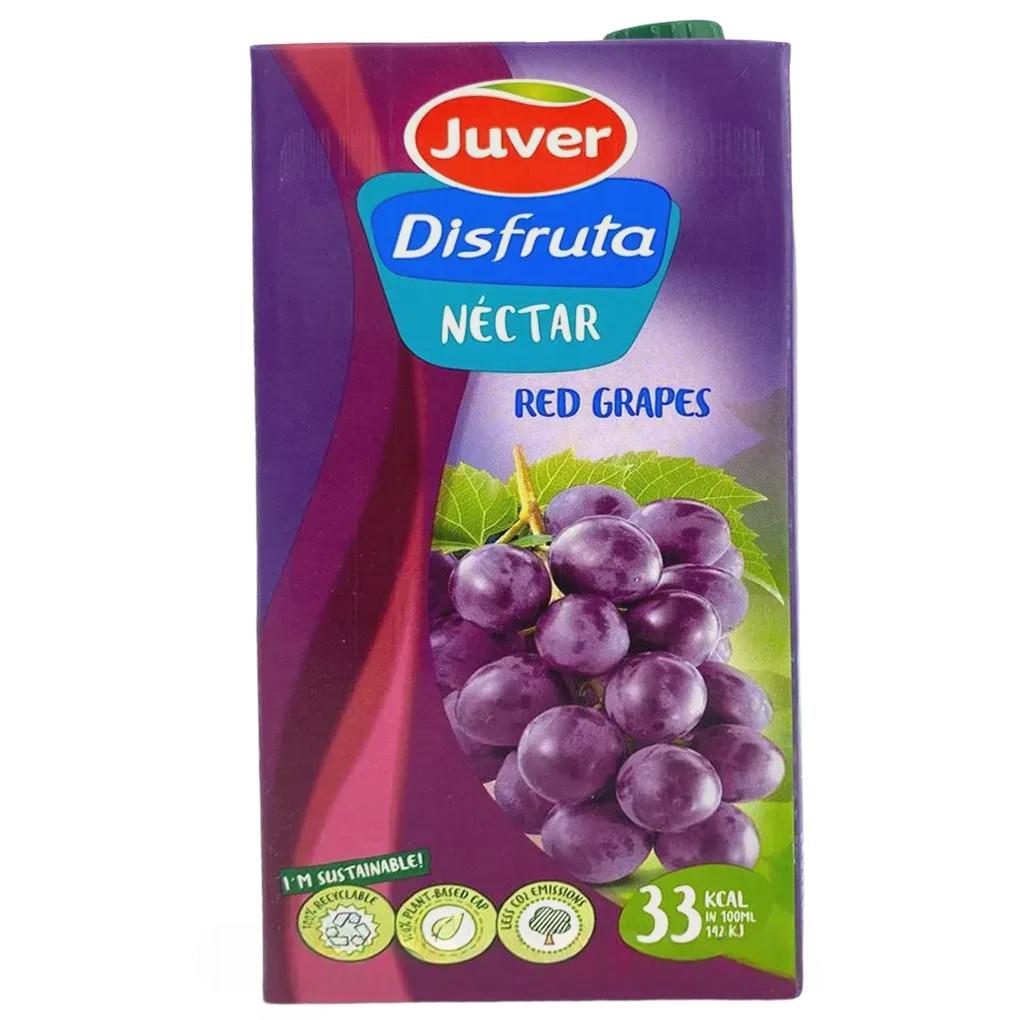 Сок-нектар темный виноград (без сахара) Джувер Juver 1L Сок-нектар темный виноград (без сахара) Джувер Juver 1L