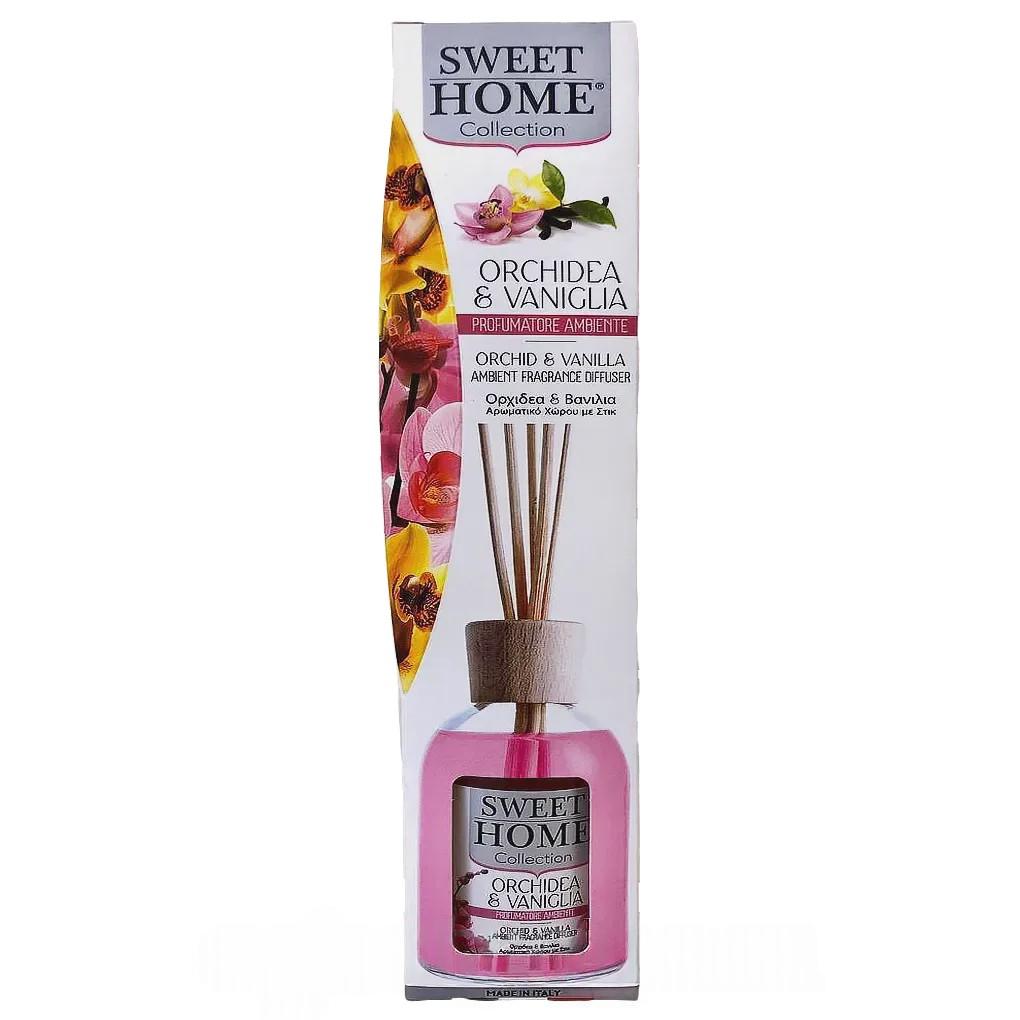 Ароматизатор для дома орхидея и ваниль Світ Хоум Sweet Home orchidea and vanilla 100ml Ароматизатор для дома орхидея и ваниль Світ Хоум Sweet Home orchidea and vanilla 100ml