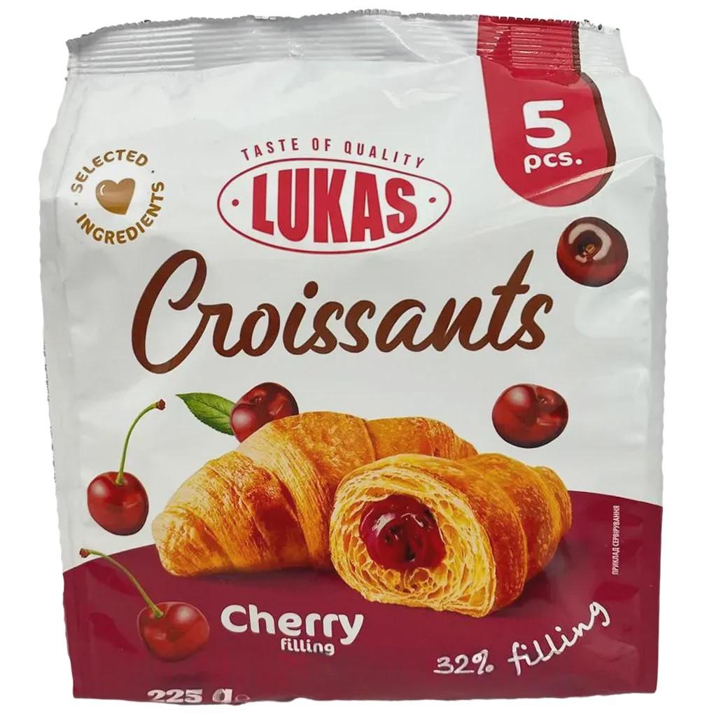 Круассаны с вишней Лукас Lukas cherry 4*45g Круассаны с вишней Лукас Lukas cherry 4*45g
