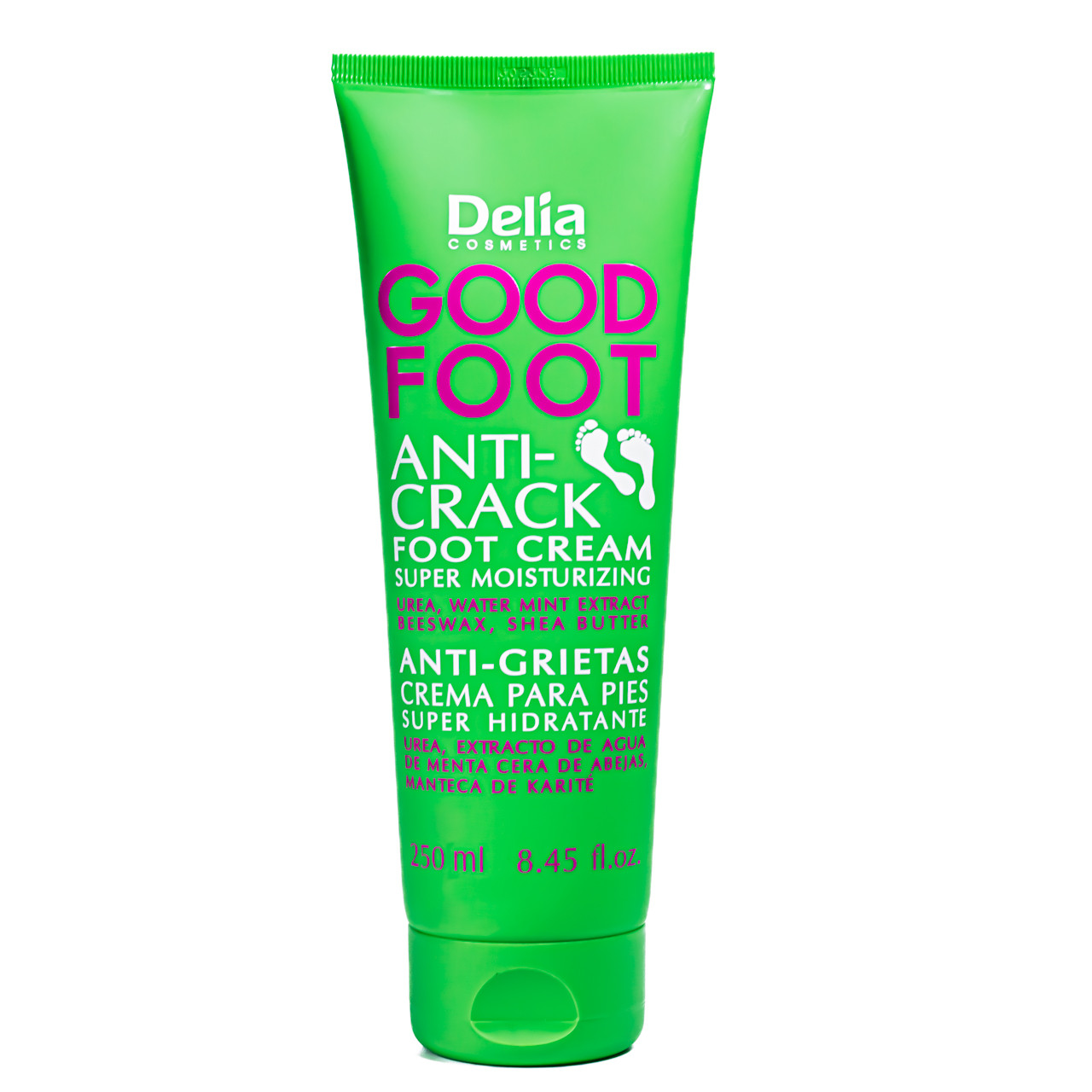 Крем для ног от трещин на пятках Delia Cosmetics Good Foot 250 мл Крем для ног от трещин на пятках Delia Cosmetics Good Foot 250 мл