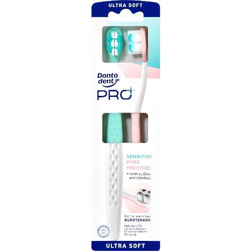Dontodent PRO+ Професійна щітка Pure Precision (4500 щетинок) 2шт. Dontodent PRO+ Професійна щітка Pure Precision (4500 щетинок) 2шт.
