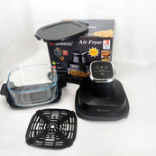 Аэрофритюрница аэрогриль Air Fryer Domotec MS-3228 с LED-экраном для жарки без масла 4600 Вт на 7 л. Изображение №2 Аэрофритюрница аэрогриль Air Fryer Domotec MS-3228 с LED-экраном для жарки без масла 4600 Вт на 7 л. Изображение №2